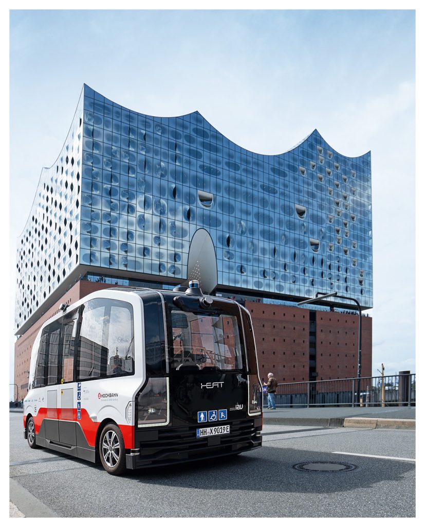 HEAT: der selbstfahrende Bus der Hochbahn | Foto: Hochbahn